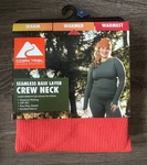 Ozark Trail Seamless Base Layer Crew Neck Upf 50+ Womens Coral Zest Xs New. Price: $9.99.