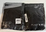 Place And Street Men Cotton Thermal Underwear Shirt X-large Black (2 Sets) New. Price: $29.99.