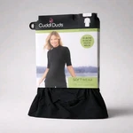 Women's Cuddl Duds Softwear With Stretch Elbow Sleeve Mockneck Top.size New. Price: $15.99.