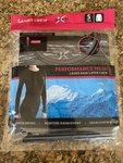 Xtek Performance Mesh Base Layer Crew Top Women Small Multi-stripe New In Bag. Price: $10.99.
