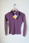 Smartwool Midweight Zip Merino Base Layer Pullover 1/4 Lightweight Purple New. Price: $95.99.