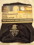 Realtree Men Crew Top Base Layer Performance Thermal Size Medium New. Price: $22.09.