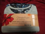 Cuddl Duds Crew Neck & Legging Set Medium Climate Right Jersey Base Layer New. Price: $29.96.