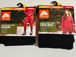 Set Ozark Trail Women Seamless Thermal Base Layer Shirt Leggings Xl Hunting New. Price: $14.99.