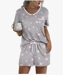 Ekouaer 2 Pack Pajamas Sleeve Top With Sets For Comfy Pjs Women New. Price: $19.99.