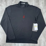 Spyder Tracker 1/4 Zip Pullover Mens Medium Black Active Outdoor Work Golf Nwt New. Price: $20.66.