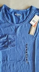 Heatkeep Men Long Sleeve Crew Athleisure Weatherproof Shirt - Large Blue TMF6330 New. Price: $7.99.