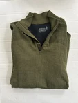 Smartwool Mens 1/4 Zip Base Layer Intraknit Thermal Merino Sz Medium Olive Green Pre-owned. Price: $46.00.