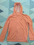 Helly Hansen Lifa Tech Lite Full Zip Hoodie -bonfire (orange)- Men's Size Medium Pre-owned. Price: $35.00.