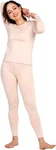 Lapasa Women's Thermal Underwear Long John Set Fleece Lined Base Layer Top & Bot New. Price: $28.99.