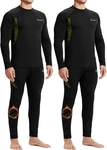 2 Pack Thermal Underwear For Men Long Johns Fleece Lined Hunting Gear Bottom Top New. Price: $50.99.