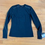 Terramar Women's Thermawool Black Base Layer Pullover Long Sleeve Shirt, Xs, Nwt New. Price: $28.00.