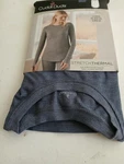 Cuddl Duds Stretch Thermal Long Sleeve Crew Heather Navy New. Price: $20.95.