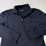 Bogner 1/4 Zip Pullover Womens Black Performance Base Layer Logo Rhinestones Pre-owned. Price: $31.99.