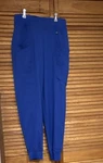 Climateright By Cuddl Duds Women's Metro Blue Scrub Pants Elastic Waist Pock Pre-owned. Price: $9.00.