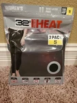 Women's Pack Pair 32 Degrees Heat - Black Base Layer Stretch New. Price: $24.99.