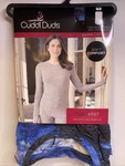 Cuddl Duds Long Sleeve Crew Thumb Holes Top Soft Knit Blue Aqua Sz New. Price: $19.99.