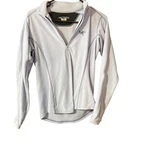 Arcteryx Rho Lt Zip Neck Base Layer Top Womens Small Light Blue Waffle Fleece Pre-owned. Price: $65.00.