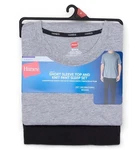 Hanes Size Men's Short Sleeve Top & Knit Pant Sleep Set New With Tag. Price: $12.99.