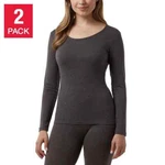 32 Degrees Heat Ladies Thermal Top, 2-PACK New. Price: $18.99.