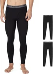 32 Degrees Heat Men 2-PACK Performance Lightweight Base Layer Pants, Black, Sz New. Price: $16.99.