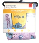 Cuddl Duds Climateright Disney's Stitch Girls Warm Thermal Underwear Set Size Xs New. Price: $7.98.