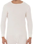 Fruit Of Loom Men's Thermal Crew Neck Undershirt, Xl, Cream Color. New. Price: $9.89.