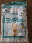 Indera Women's Heavyweight Cotton Thermal Top Small Floral Long Sleeve New. Price: $9.99.