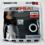 32 Degrees Heat Womens Top Long Sleeve Scoop Neck Pack Thermal Medium Black New. Price: $11.95.
