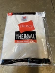 One Hanes Size Medium Men's Thermal Shirt With Crew Neck Top New. Price: $9.00.