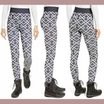 Nwt $108 Sweaty Betty Xl Ski Base Layer Leggings Black Geo Jacquard 5317B New. Price: $69.99.