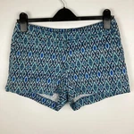 H&m Ladies Geo Print Cotton Mix Shorts Hot Pants Summer Beach Holiday Pockets 12 Pre-owned. Price: $8.07.