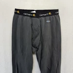 Carhartt Force Thermal Long John Pants Men's Large Tall Black Faded Waffle Knit Pre-owned. Price: $14.87.