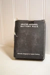 Heated Apparel Battery Pack Designed For Clothing Power Bank 3.7V Open. Price: $21.84.