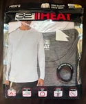 32 Degrees Pack Performance Moisture Wicking Crew Base Layer Small Gray White New. Price: $7.99.