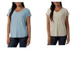 32 Degrees Cool Women's Soft Luxe Short Sleeve V-neck Top New. Price: $14.87.