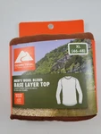 Ozark Trail Men Wool Blend Base Layer Too Sz Xl 46-48 Cognac Brown Shirt New. Price: $17.99.