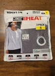 32 Degrees Heat Women's Pack Long Sleeve Scoop Neck Tops White/ Ht Purple New. Price: $11.99.