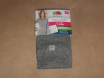 New, Ladies Fruit The Loom Beyond Soft Waffle Crew Top, X-small 0-2, Gray. Price: $5.00.