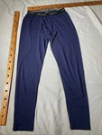 Omni-wool Pants Mens Medium Blue Base Layer Thermal Long John Bottoms Pull Pre-owned. Price: $26.28.