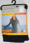 Womens Xxl Black Thermal Long Sleeve Crew Stretch Fleece Cuddl Duds Climateright New. Price: $15.46.