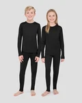 Kids' Terramar 2.0 Midweight Thermal Baselayer 2-PIECE Set Black #W9579 New. Price: $44.99.