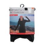 New Cuddl Duds Women's Size Medium Black Climate Right L/s Crew Base Layer Top. Price: $13.95.