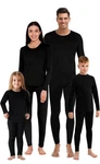 Jadive Thermal Underwear Set Full Family Winter L, Boy, Black New. Price: $20.14.