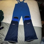Dubin Vintage Blue Ski Bibs Made Italy Wool Blend Snow Pants Mens Size 50 Pre-owned. Price: $120.00.