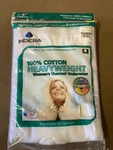 Indera Combed Cotton Thermal - Raschel Knit Pants White Women Size New. Price: $14.99.