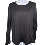 Cuddl Duds Womens Black Climatesmart Long Sleeve Top Sz Layered Underwear Pre-owned. Price: $19.55.