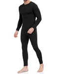Weerti Thermal Underwear For Men Long Johns With Fleece Lined Small, Black New. Price: $44.03.
