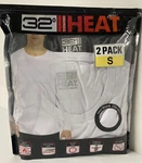 Pack 32 Degrees Heat Men Small L/s Grey/white Crewneck Base Layer T-shirt Tee New. Price: $22.91.