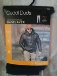 Mens Cuddl Duds Heavyweight Fleece Dark Gray Perf Base Layer Thermal Pants Xxl New. Price: $14.90.